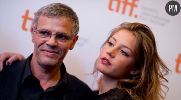 Adèle Exarchopoulos et Abdellatif Kechiche au festival de Toronto, le 5 septembre dernier.