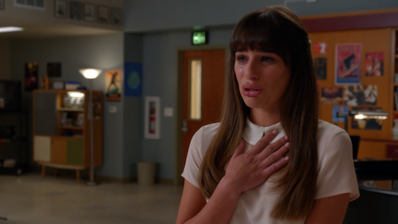 "Glee" : L'hommage émouvant de Lea Michele à Cory Monteith