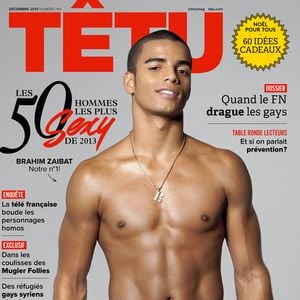 La Une de Tetu avec Brahim Zaibat.