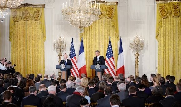 Les journalistes français se font remarquer aux Etats-Unis