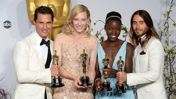 Oscars 2014 : "12 Years a Slave" meilleur film, 7 Oscars pour "Gravity", Matthew McConaughey bat Leonardo DiCaprio