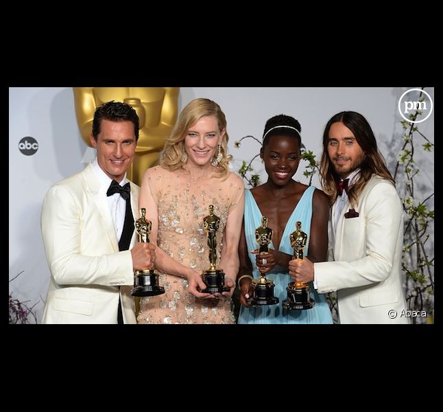 Matthew McConaughey, Cate Blanchett, Lupita Nyong'o et Jared Leto.