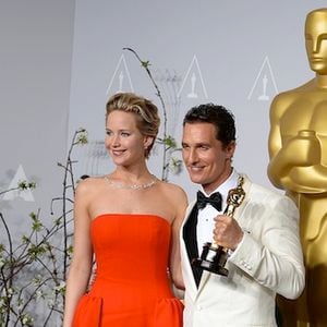 Matthew McConaughey et Jennifer Lawrence.