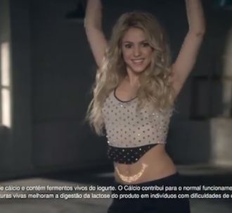 <p>Shakira dans une publicité pour Activia de Danone</p>
