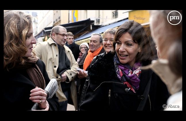 Nathalie Kosciusko-Morizet et Anne Hidalgo, les deux candidates aux municipales à Paris