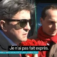 Jean-Luc Mélenchon traite un journaliste de "crétin, abruti et vermine"