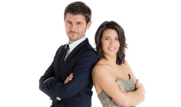 Christophe Beaugrand et Estelle Denis en interview sur puremedias.com pour "The Best"