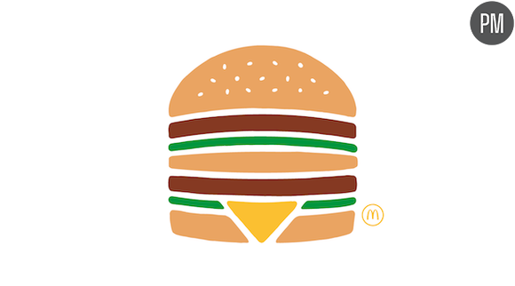 Le Big Mac de McDonald's façon "Pictogrammes"