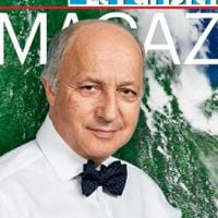 Laurent Fabius pose en Une du "Parisien Magazine" en Monsieur Météo