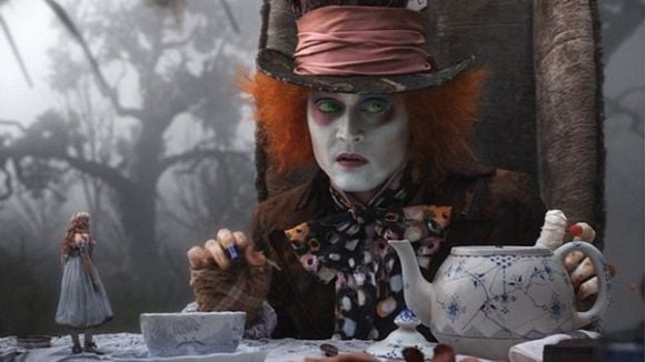 Johnny Depp, Anne Hathaway dans la suite d'"Alice au Pays des merveilles" de Tim Burton