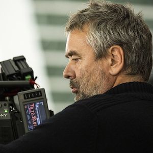 Luc Besson sur le tournage de "Lucy"