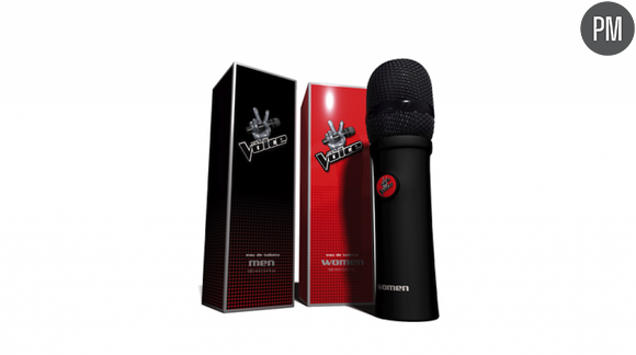 Les parfums "The Voice" ont la forme de micro