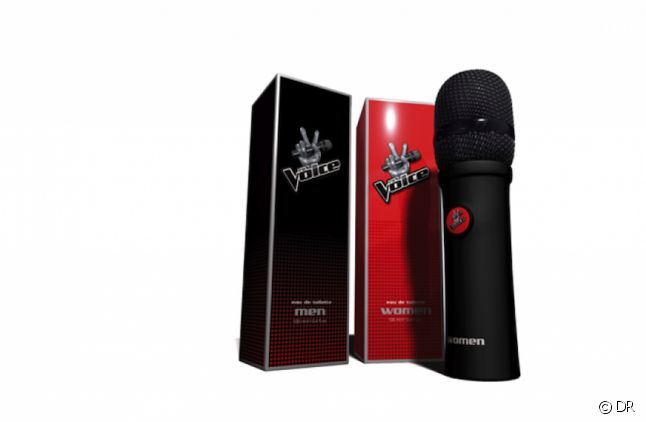 Les parfums "The Voice" ont la forme de micro