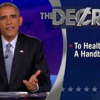 Barack Obama joue à l'animateur de télévision dans le "Colbert Report"