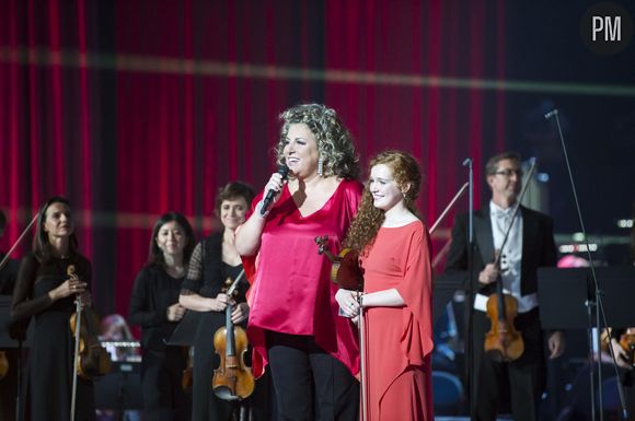 Marianne James et Camille, gagnante de "Prodiges".