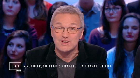 Laurent Ruquier, sur Canal+ le 14 janvier 2015.