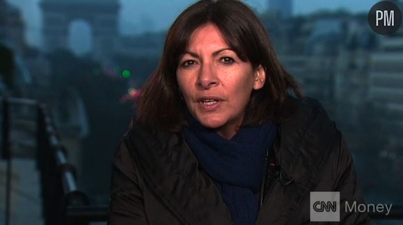 Anne Hidalgo en interview sur CNN