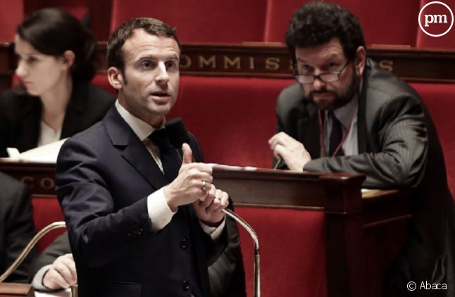 Emmanuel Macron, ministre de l'économie