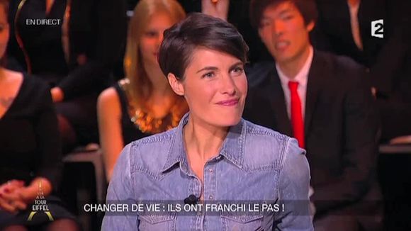 Alessandra Sublet dans "Un soir à la tour Eiffel".