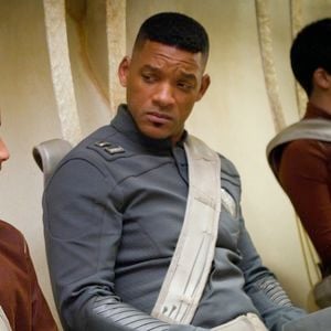 Will Smith et son fils Jaden dans "After Earth"