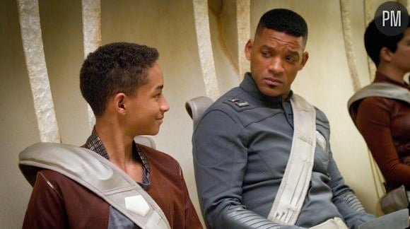 Will Smith et son fils Jaden dans "After Earth"