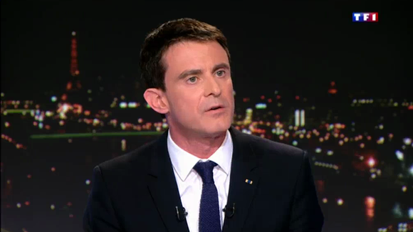 Audiences : Le 20 Heures de TF1 avec Manuel Valls au plus bas