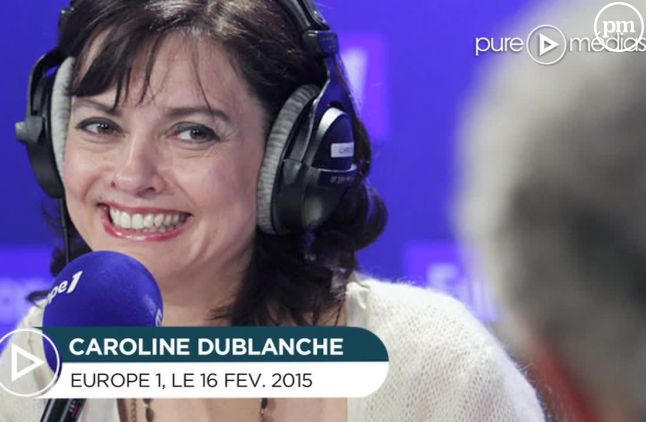 Caroline Dublanche, sur Europe 1 le 16 février 2015.