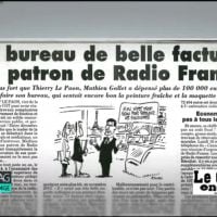 Dans les coulisses du "Canard Enchaîné", qui vole dans les plumes de Mathieu Gallet