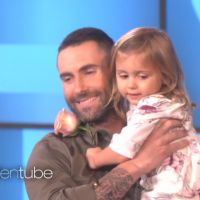 Adam Levine rencontre sa petite admiratrice de 3 ans chez Ellen DeGeneres