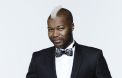 Djibril Cissé, ancien footballeur, en duo avec Silvia Notargiacomo.