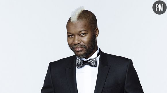 Djibril Cissé, ancien footballeur, en duo avec Silvia Notargiacomo.