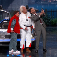 Marty McFly et Doc Brown s'invitent chez Jimmy Kimmel