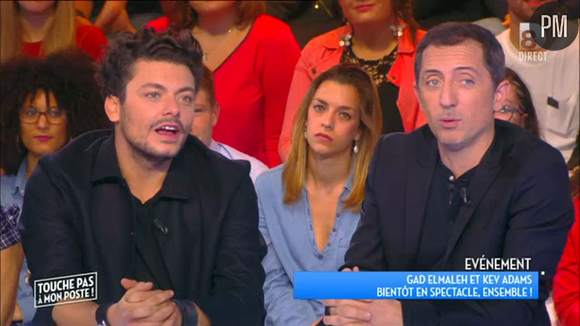 Kev Adams et Kad Elmaleh sur le plateau de "Touche pas à mon poste".