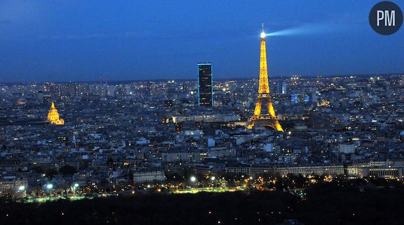 Paris vu depuis la Tour First de La Défense