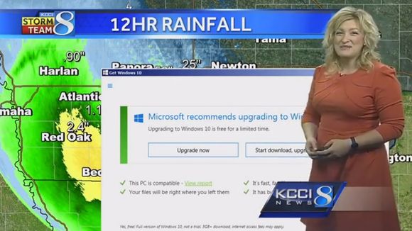 Une mise à jour Windows 10 perturbe la météo d'une chaîne américaine