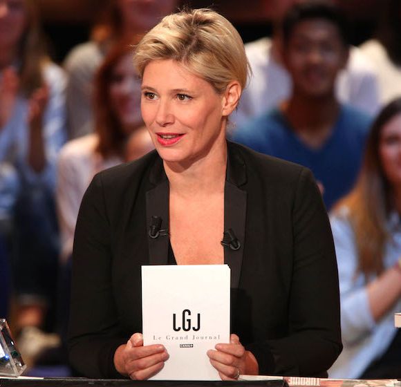 Maïtena Biraben présente "Le Grand Journal".