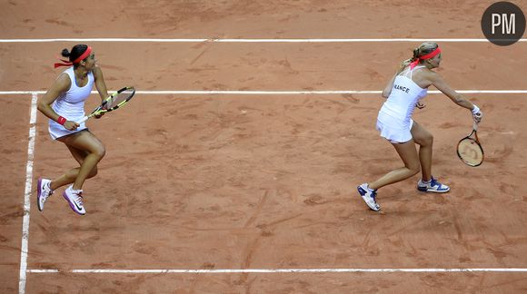 Caroline Garcia et Kristina Mladenovic font tenter de remporter Roland-Garros en double