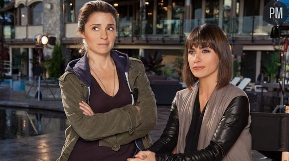 Shiri Appleby et Constance Zimmer dans "UnReal"