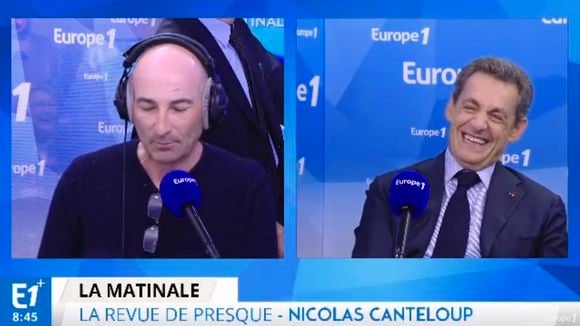 Nicolas Canteloup se paie Nicolas Sarkozy face à l'ancien président