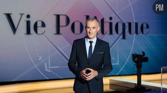 Gilles Bouleau sur le plateau de "Vie politique"