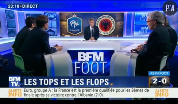 "BFM Foot" hier soir (Capture)