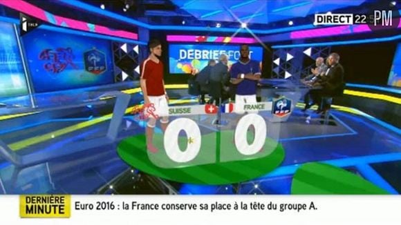 "Le Debrief Foot" sur iTELE (Capture)