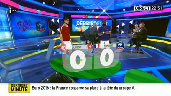 Audiences Euro : L'Equipe 21 leader en baisse, suivie de BFMTV puis de iTELE, en hausse