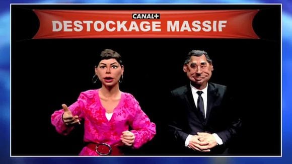 "Les Guignols" ironisent sur l'hécatombe à Canal+