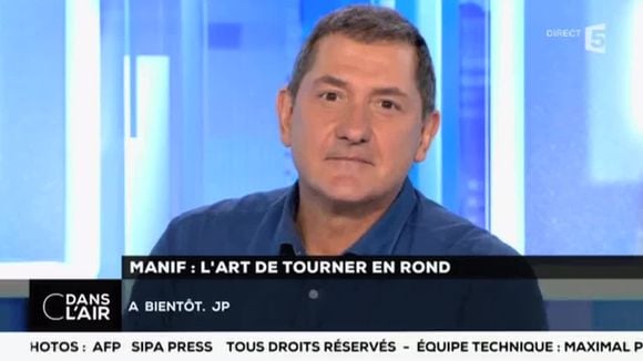 Yves Calvi fait ses adieux à "C dans l'air"