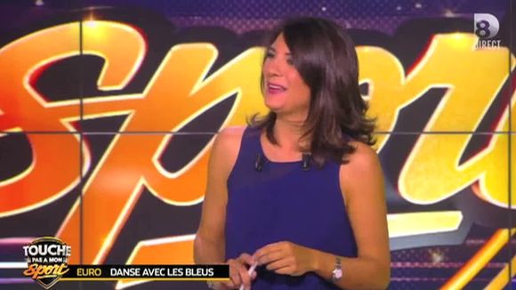 Estelle Denis gaffe face à Agustin Galiana