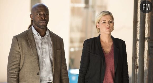 Taye Diggs et Kathleen Robertson dans "First Murder"