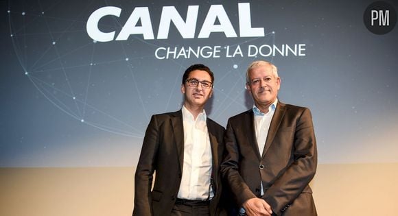 Maxime Saada (à gauche) et Frank Cadoret aujourd'hui