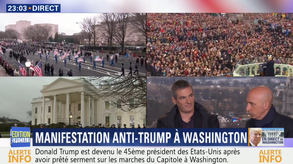 Audiences : L'investiture de Trump très suivie sur BFMTV, LCI devance iTELE