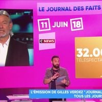 Gilles Verdez sur CNews : "TPMP" se moque de la première du "Journal des faits divers"